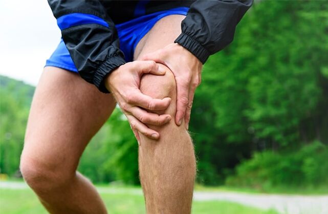 The knee pain can be a symptom of arthrosis